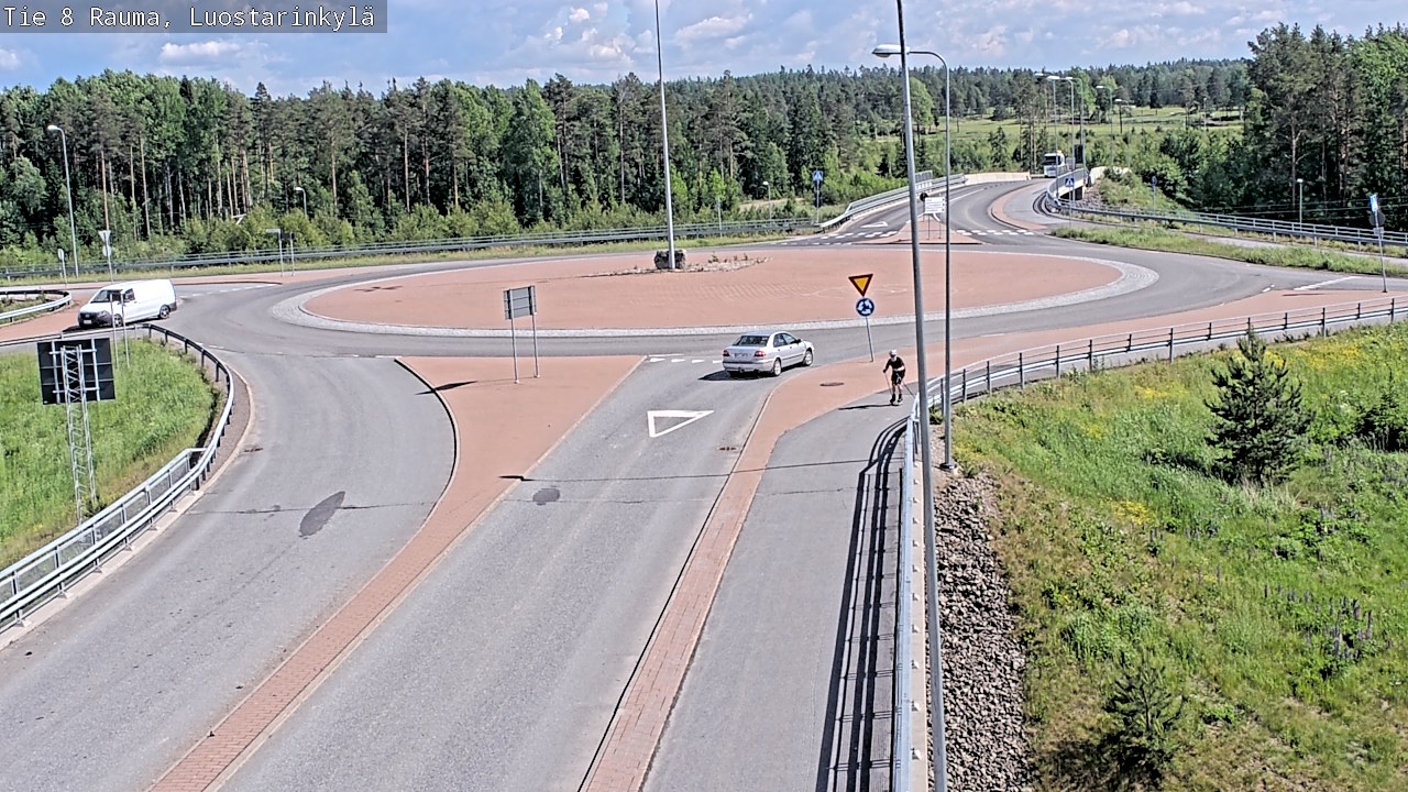 Kelikamerat Kuva Tie 8 Rauma, Luostarinkylä, Rauma, Satakunta