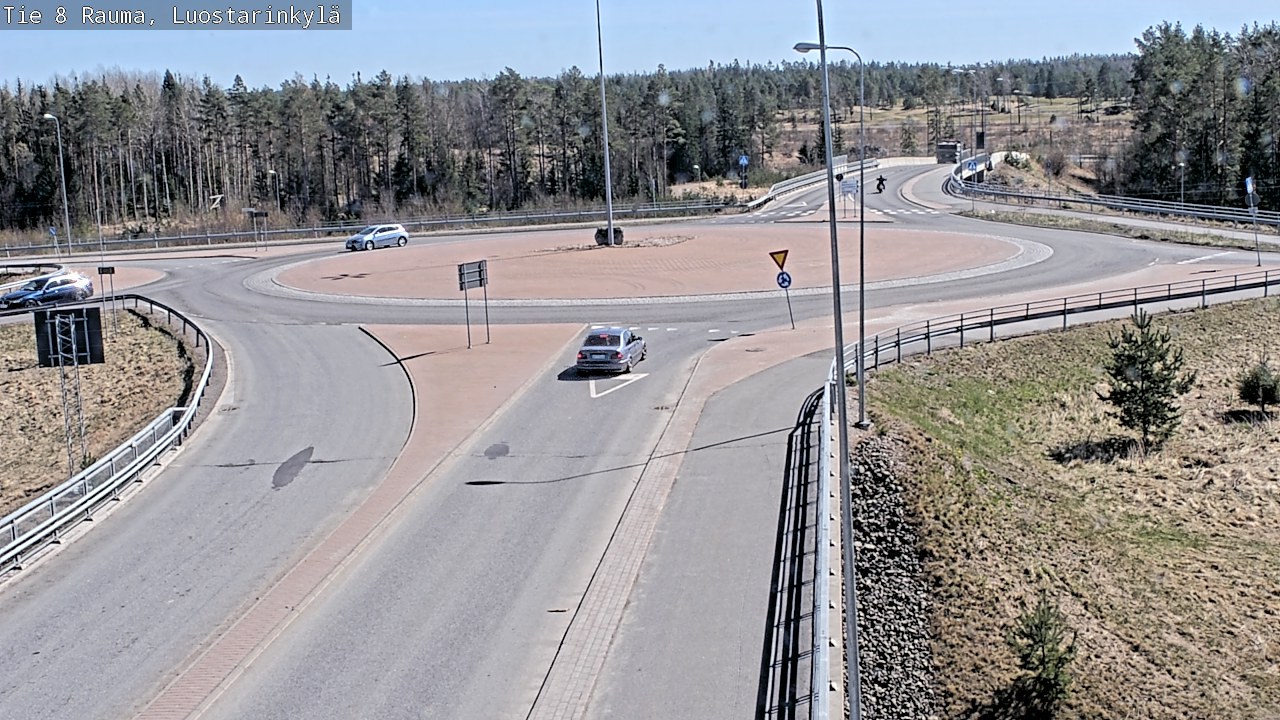 Kelikamerat Kuva Tie 8 Rauma, Luostarinkylä, Rauma, Satakunta