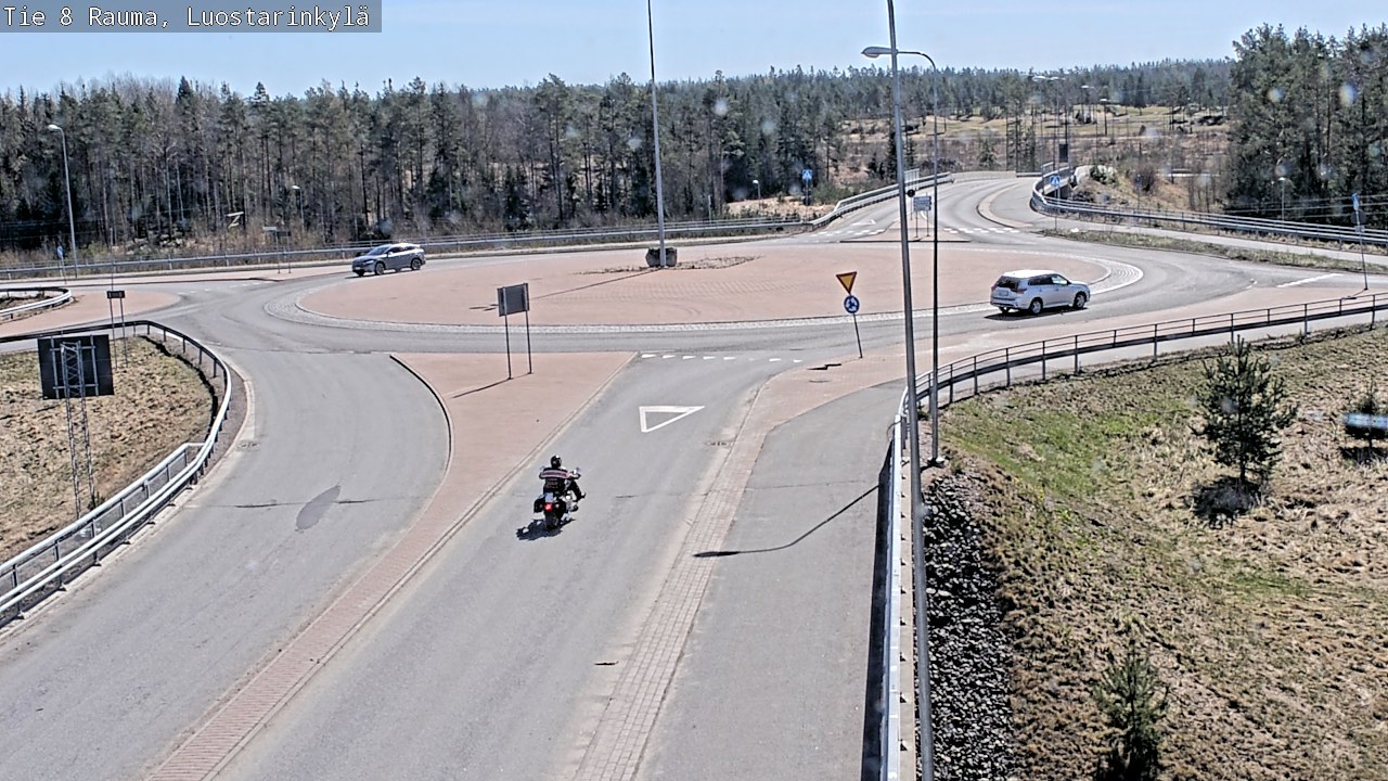Kelikamerat Kuva Tie 8 Rauma, Luostarinkylä, Rauma, Satakunta