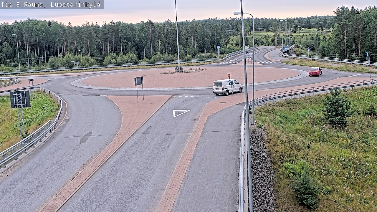 Weather Camera Image Road 8 Rauma, Luostarinkylä, Rauma, Satakunta