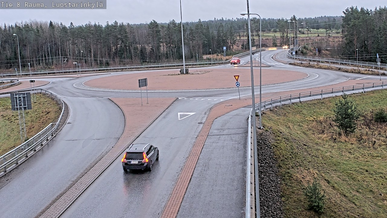 Weather Camera Image Road 8 Rauma, Luostarinkylä, Rauma, Satakunta