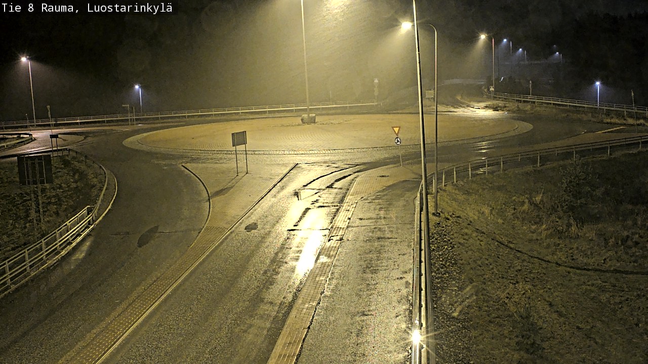 Weather Camera Image Road 8 Rauma, Luostarinkylä, Rauma, Satakunta