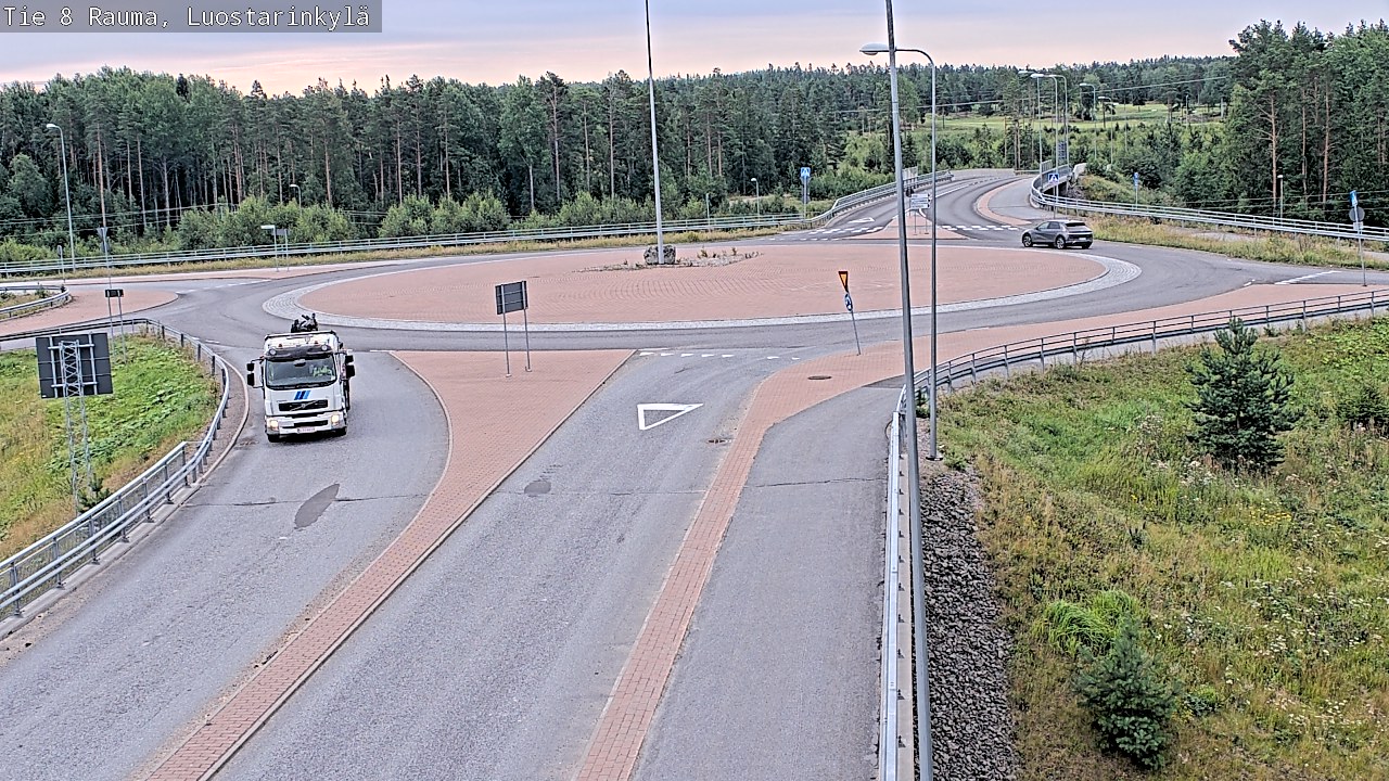 Weather Camera Image Road 8 Rauma, Luostarinkylä, Rauma, Satakunta