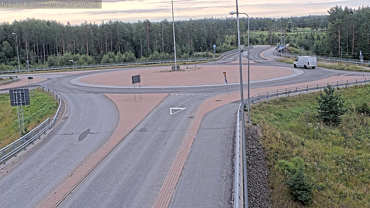 Weather Camera Image Road 8 Rauma, Luostarinkylä, Rauma, Satakunta