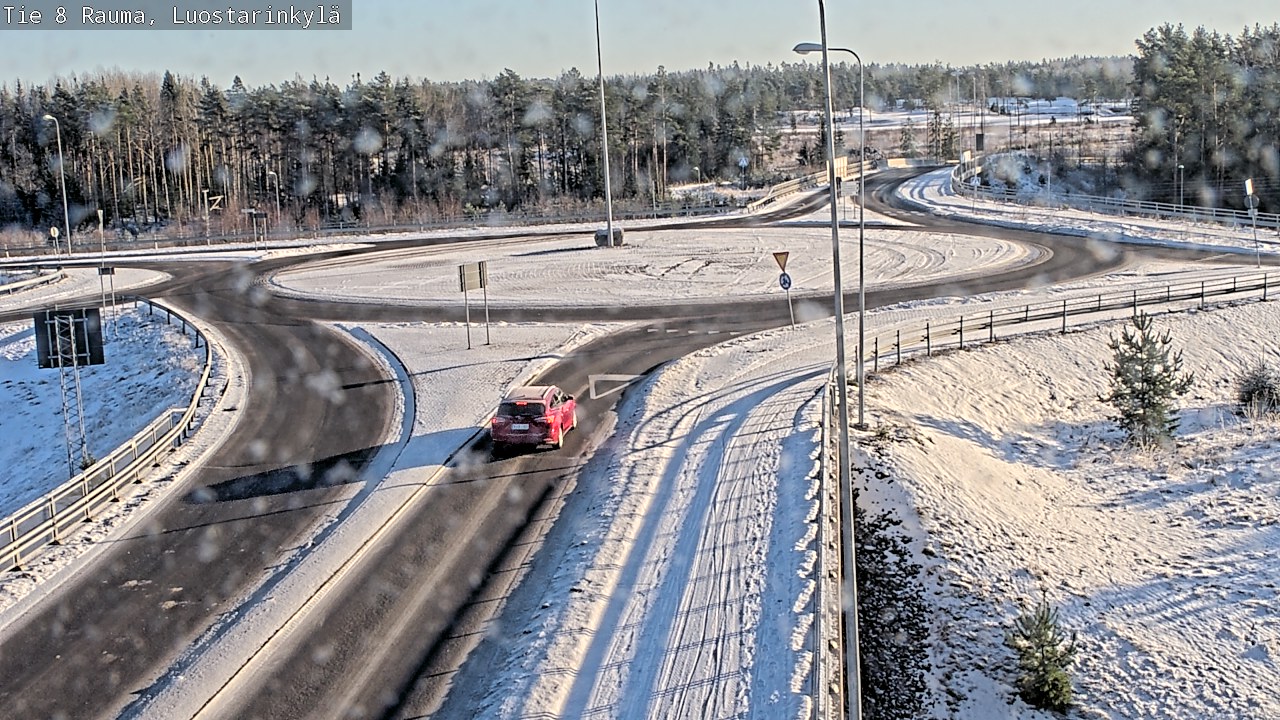Weather Camera Image Road 8 Rauma, Luostarinkylä, Rauma, Satakunta
