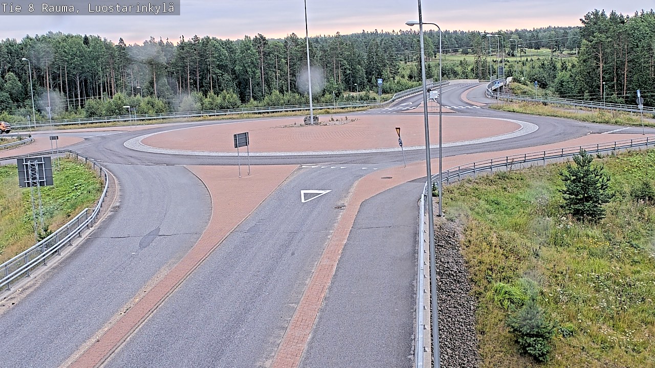 Weather Camera Image Road 8 Rauma, Luostarinkylä, Rauma, Satakunta