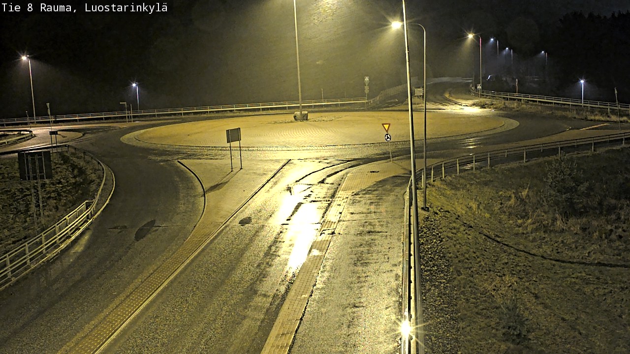 Weather Camera Image Road 8 Rauma, Luostarinkylä, Rauma, Satakunta