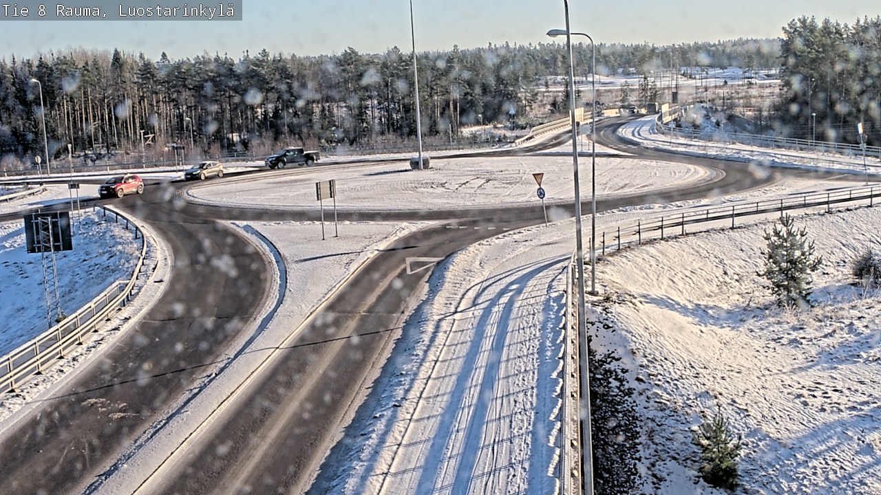 Weather Camera Image Road 8 Rauma, Luostarinkylä, Rauma, Satakunta