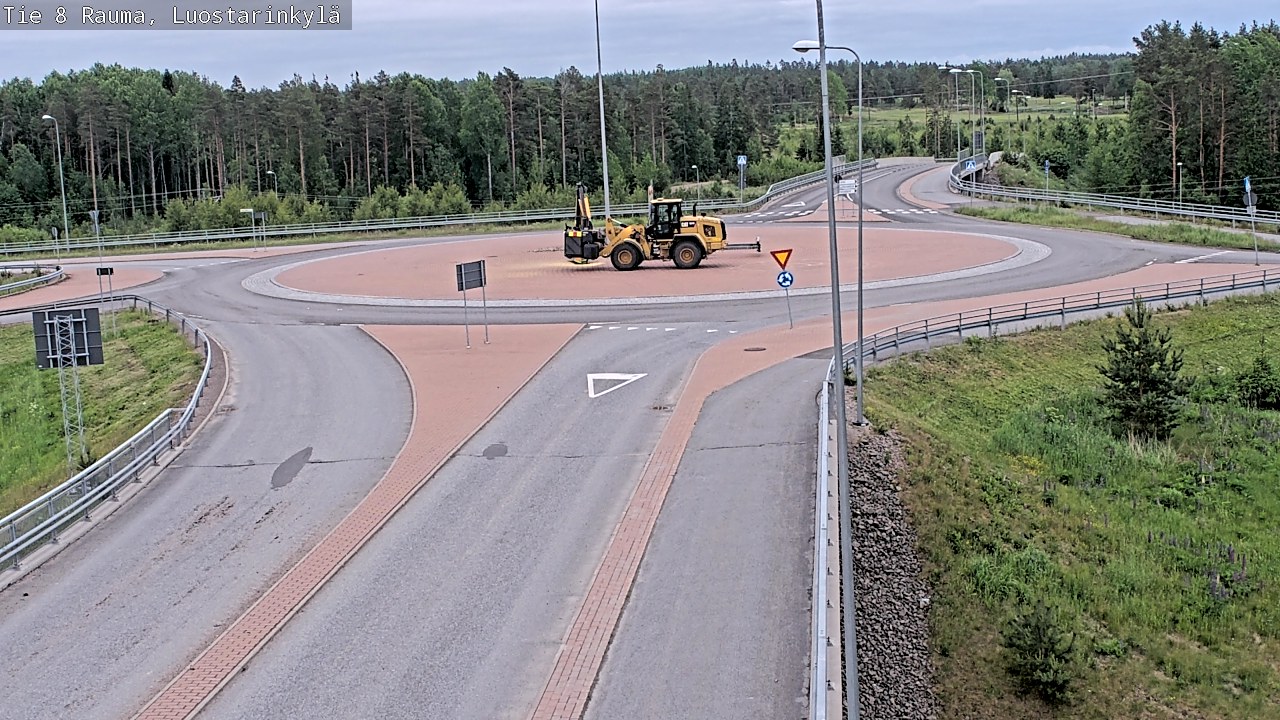 Kelikamerat Kuva Tie 8 Rauma, Luostarinkylä, Rauma, Satakunta