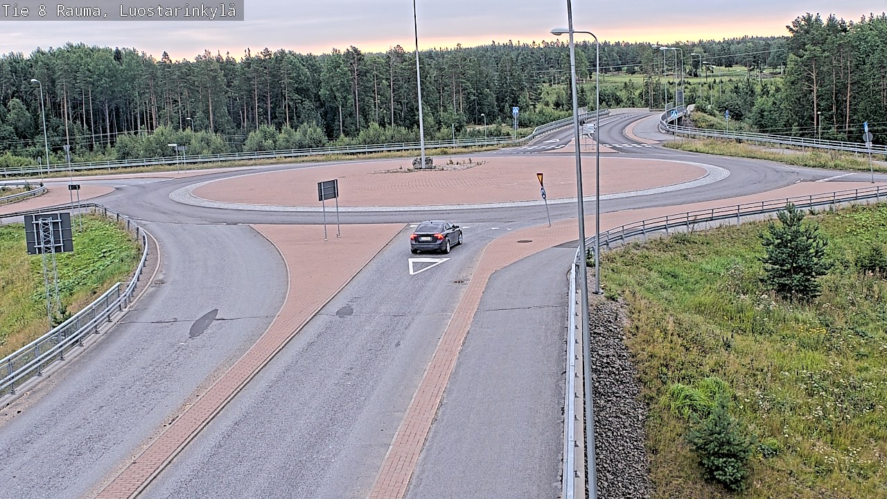 Weather Camera Image Road 8 Rauma, Luostarinkylä, Rauma, Satakunta