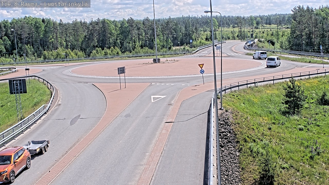 Kelikamerat Kuva Tie 8 Rauma, Luostarinkylä, Rauma, Satakunta