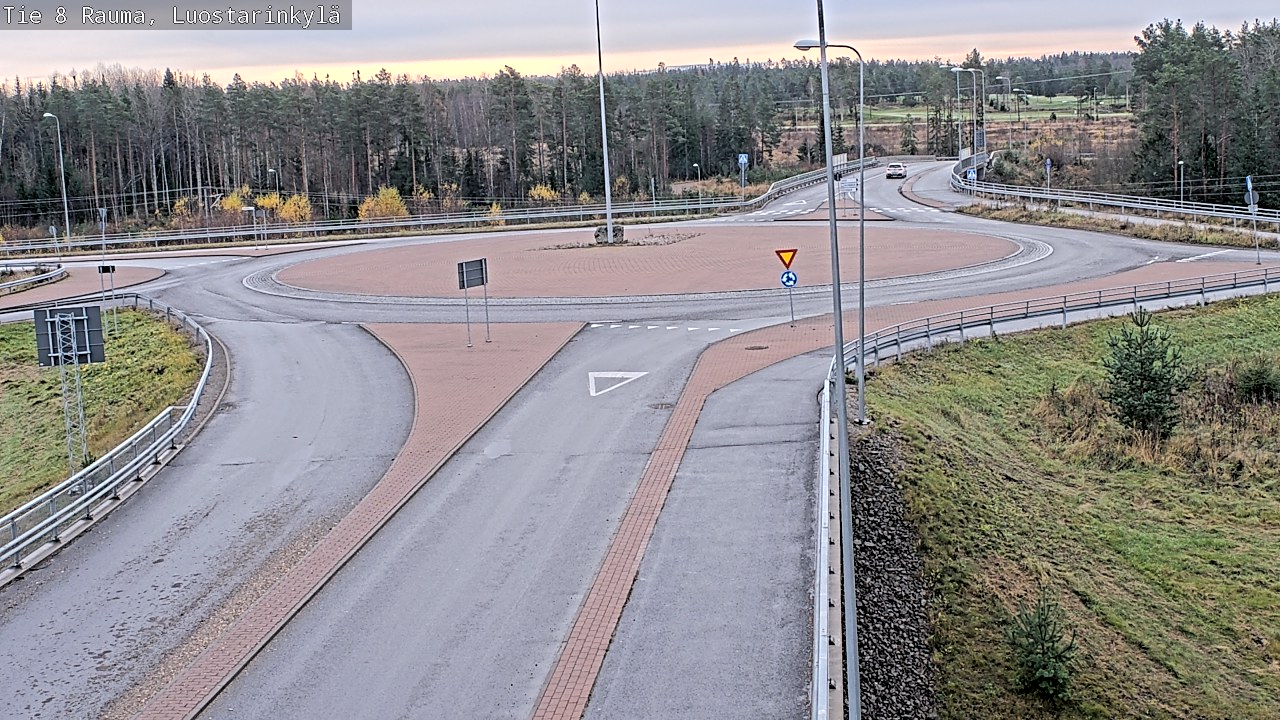 Kelikamerat Kuva Tie 8 Rauma, Luostarinkylä, Rauma, Satakunta