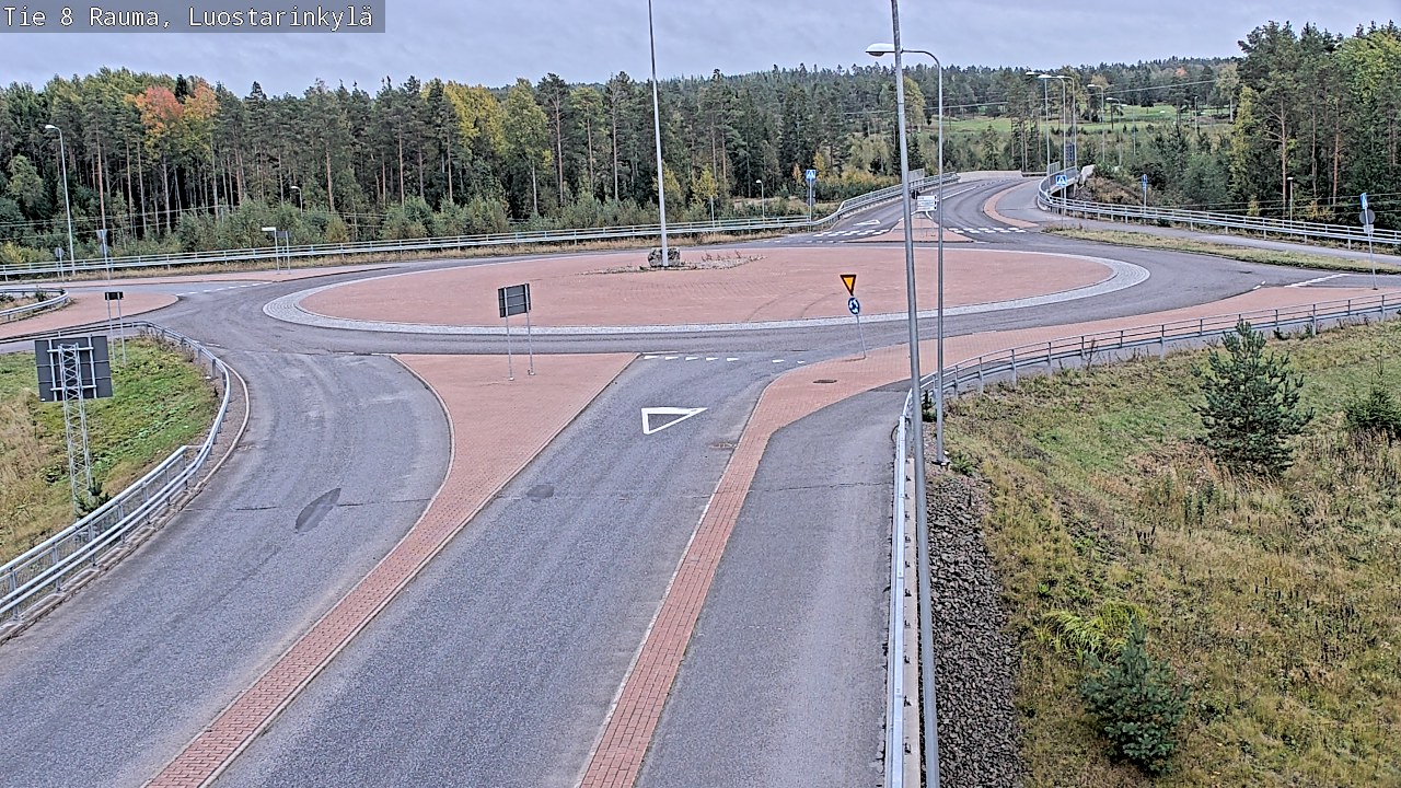 Kelikamerat Kuva Tie 8 Rauma, Luostarinkylä, Rauma, Satakunta
