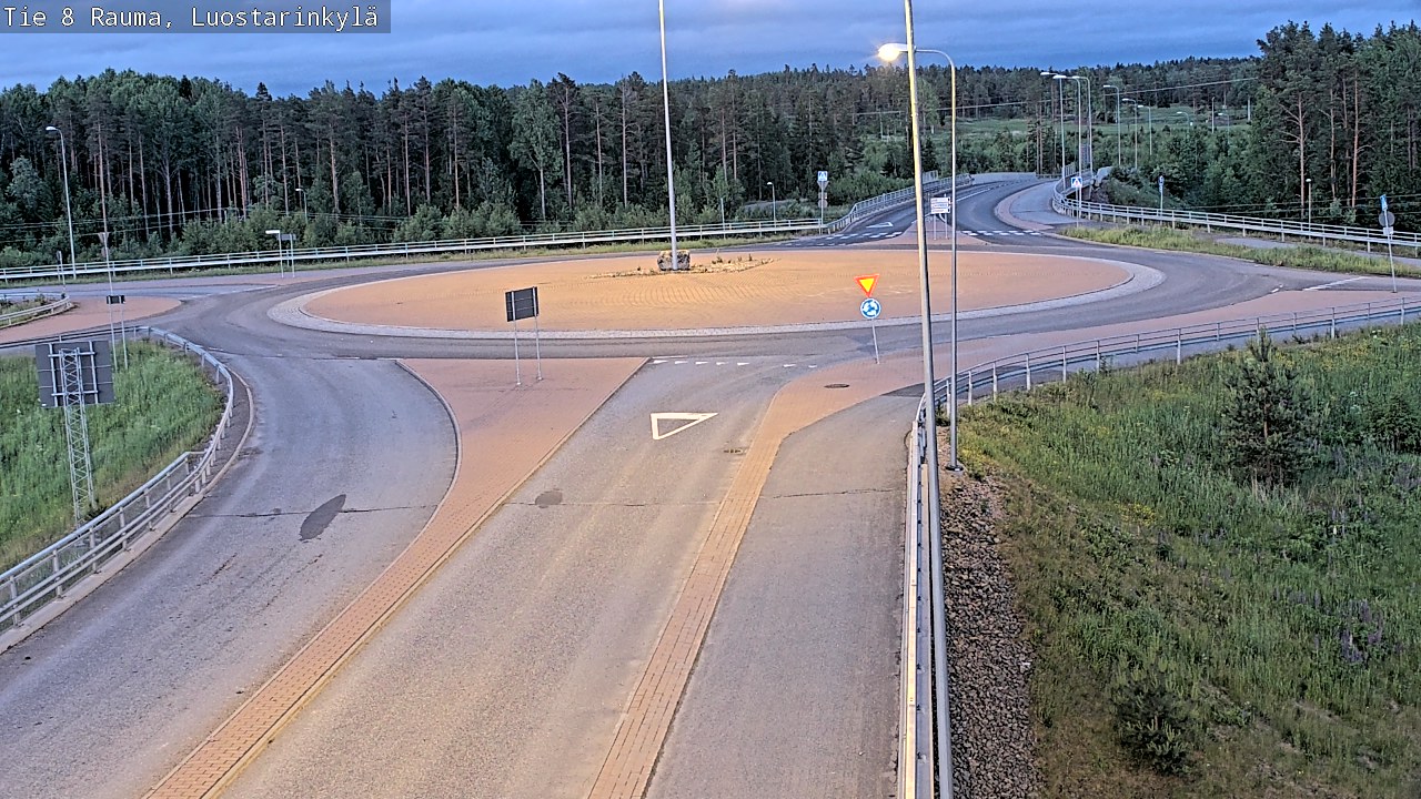 Kelikamerat Kuva Tie 8 Rauma, Luostarinkylä, Rauma, Satakunta