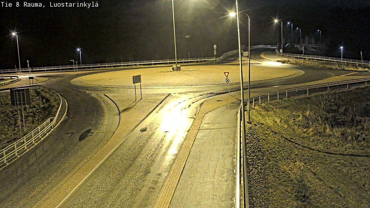 Weather Camera Image Road 8 Rauma, Luostarinkylä, Rauma, Satakunta