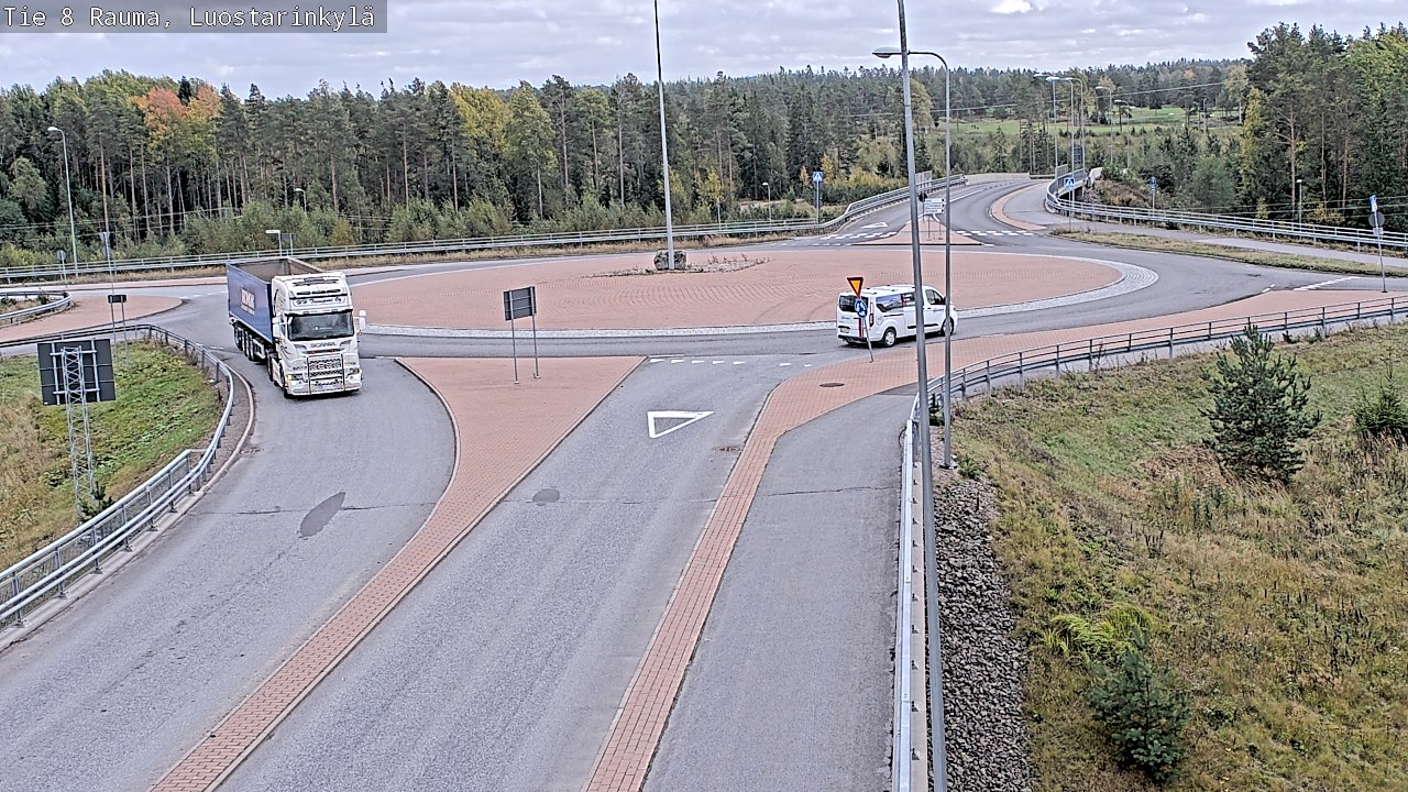 Kelikamerat Kuva Tie 8 Rauma, Luostarinkylä, Rauma, Satakunta