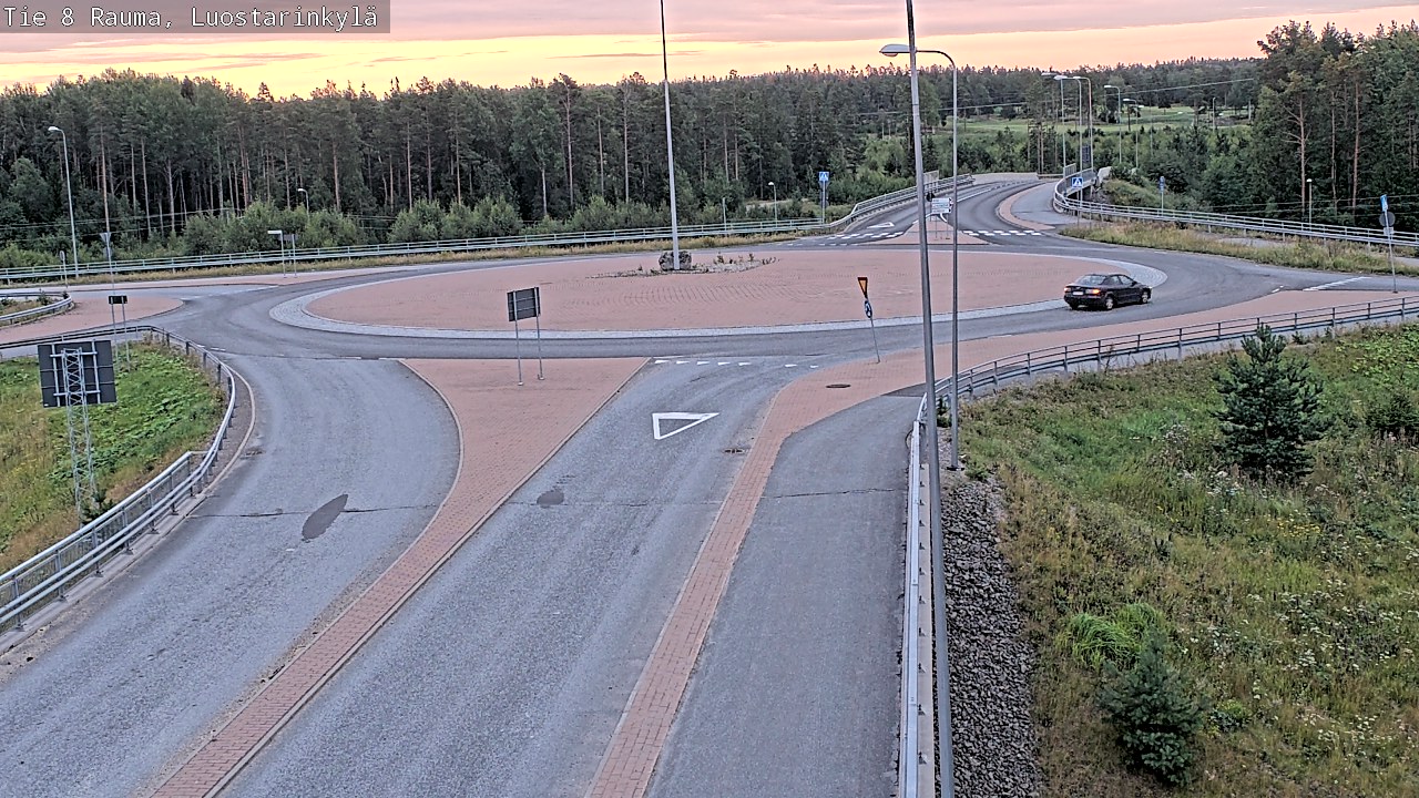 Weather Camera Image Road 8 Rauma, Luostarinkylä, Rauma, Satakunta