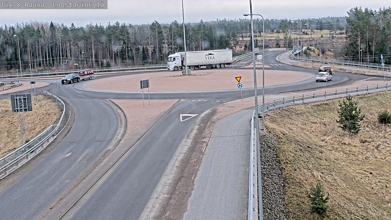 Kelikamerat Kuva Tie 8 Rauma, Luostarinkylä, Rauma, Satakunta