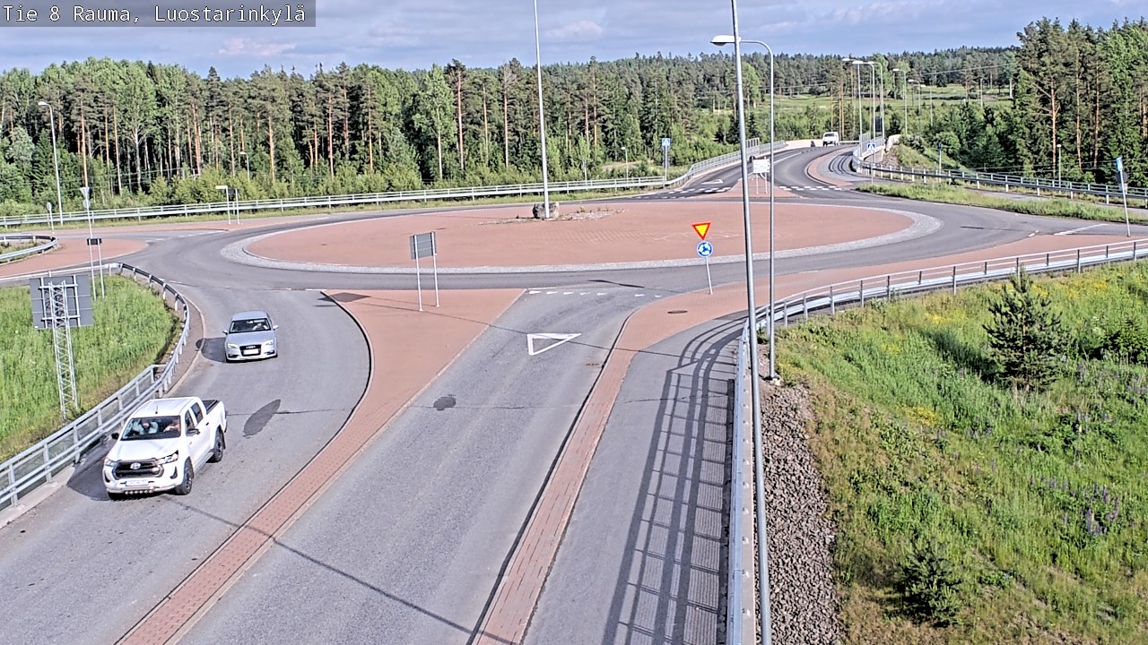 Kelikamerat Kuva Tie 8 Rauma, Luostarinkylä, Rauma, Satakunta