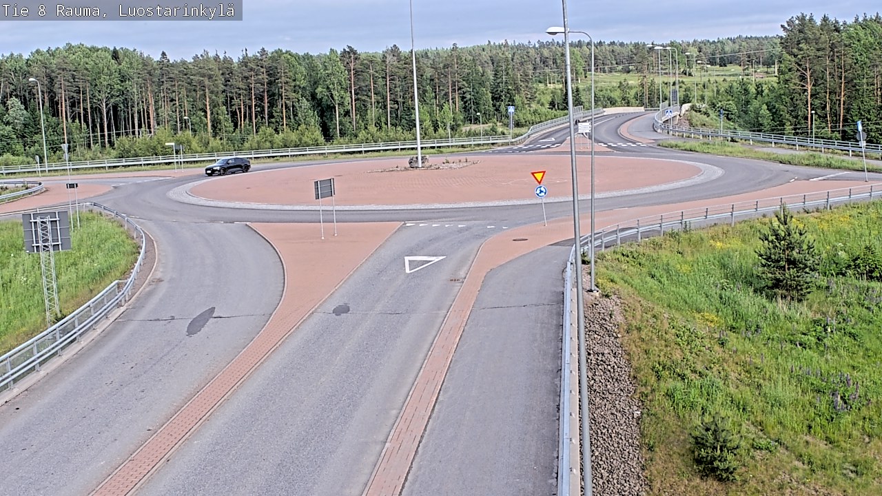 Kelikamerat Kuva Tie 8 Rauma, Luostarinkylä, Rauma, Satakunta