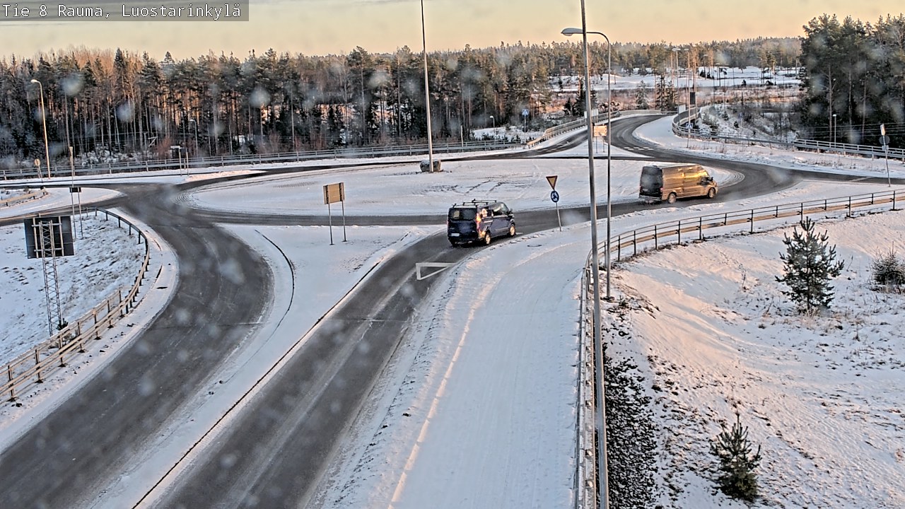 Kelikamerat Kuva Tie 8 Rauma, Luostarinkylä, Rauma, Satakunta