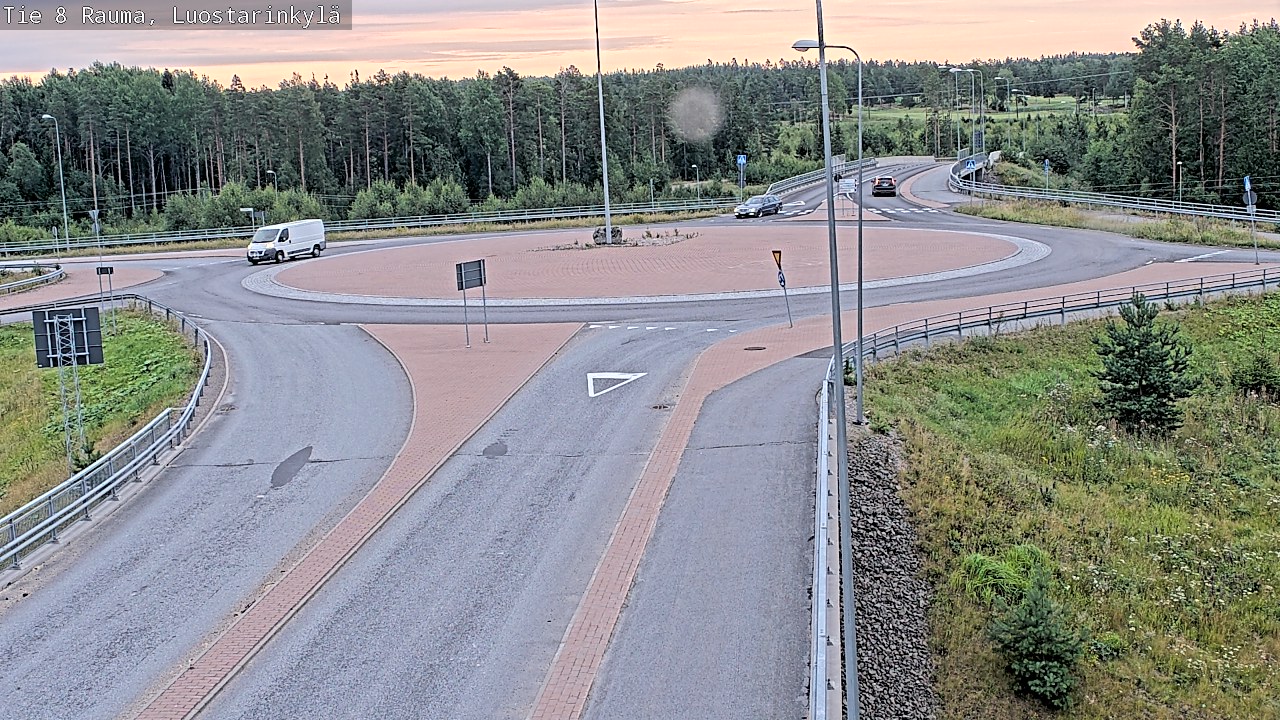 Weather Camera Image Road 8 Rauma, Luostarinkylä, Rauma, Satakunta