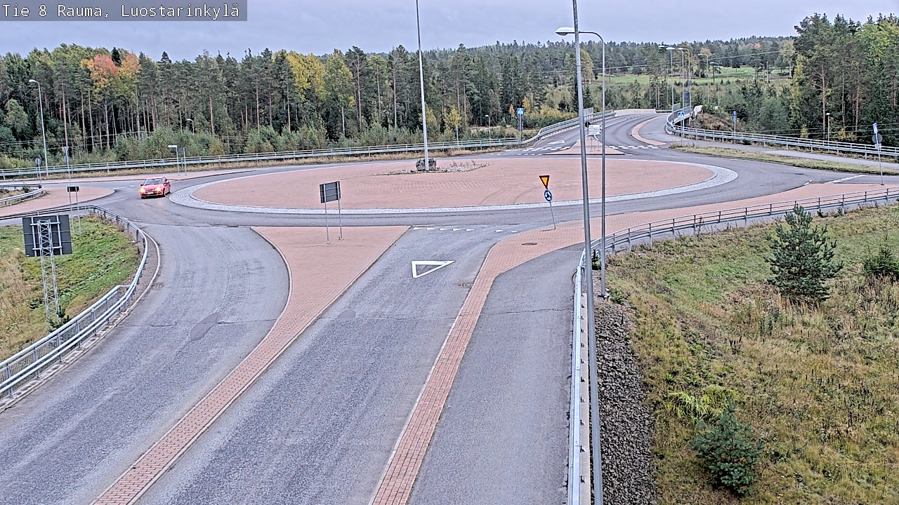 Kelikamerat Kuva Tie 8 Rauma, Luostarinkylä, Rauma, Satakunta