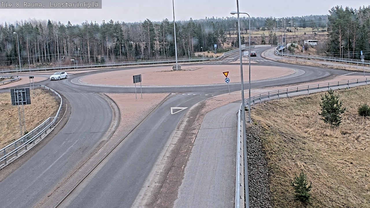 Kelikamerat Kuva Tie 8 Rauma, Luostarinkylä, Rauma, Satakunta