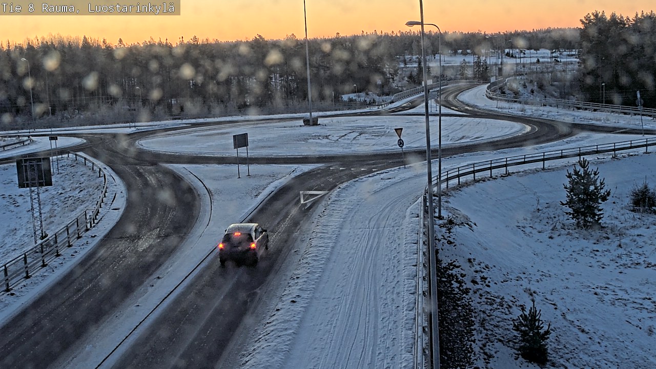 Kelikamerat Kuva Tie 8 Rauma, Luostarinkylä, Rauma, Satakunta