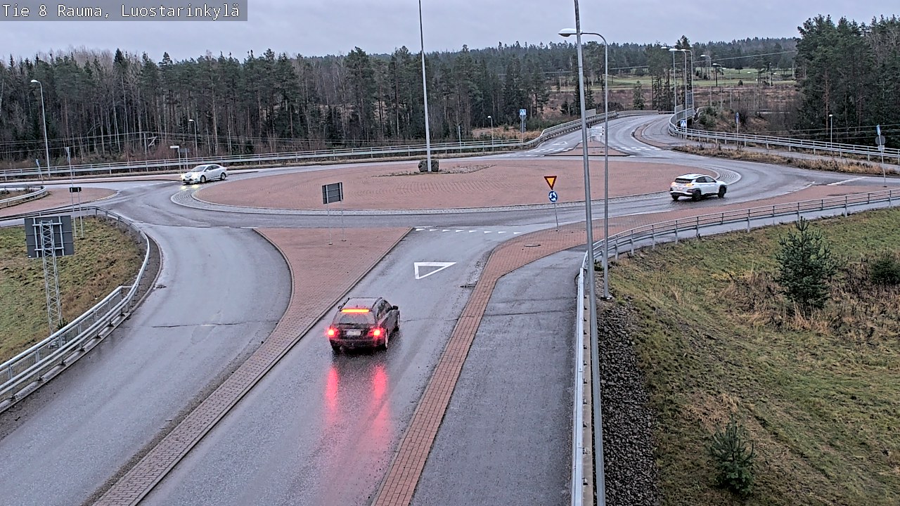 Weather Camera Image Road 8 Rauma, Luostarinkylä, Rauma, Satakunta