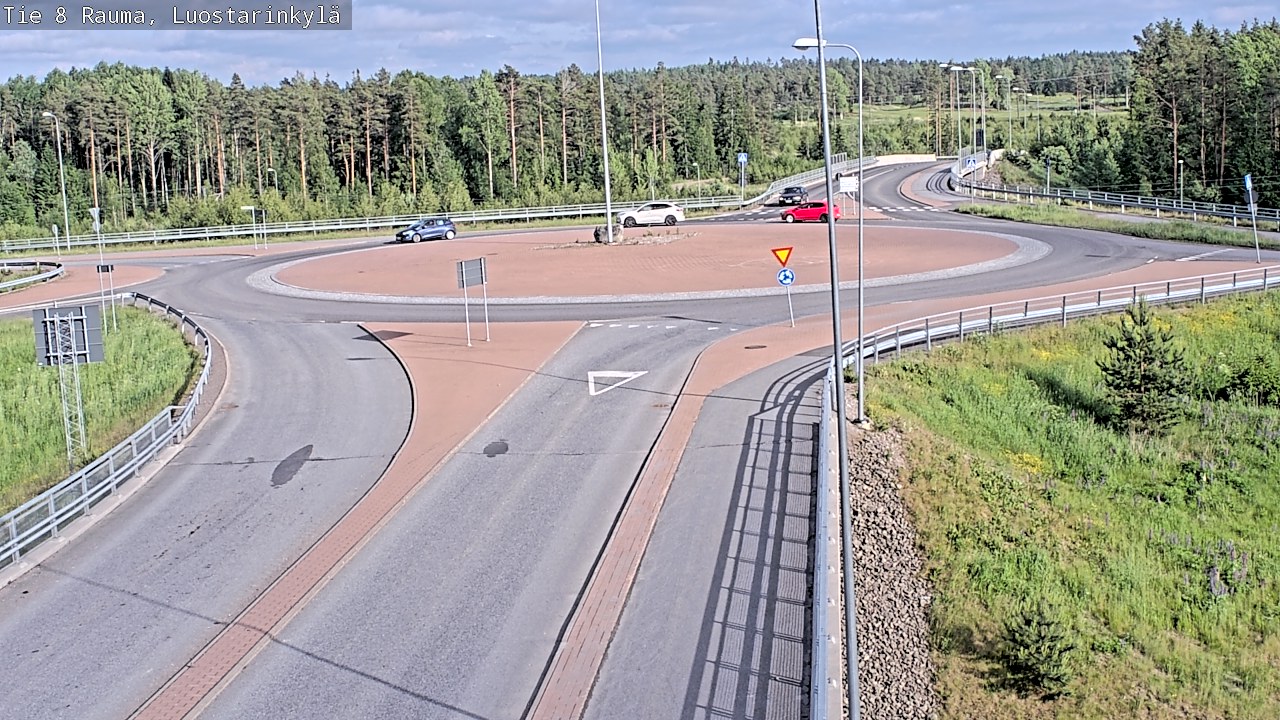 Kelikamerat Kuva Tie 8 Rauma, Luostarinkylä, Rauma, Satakunta