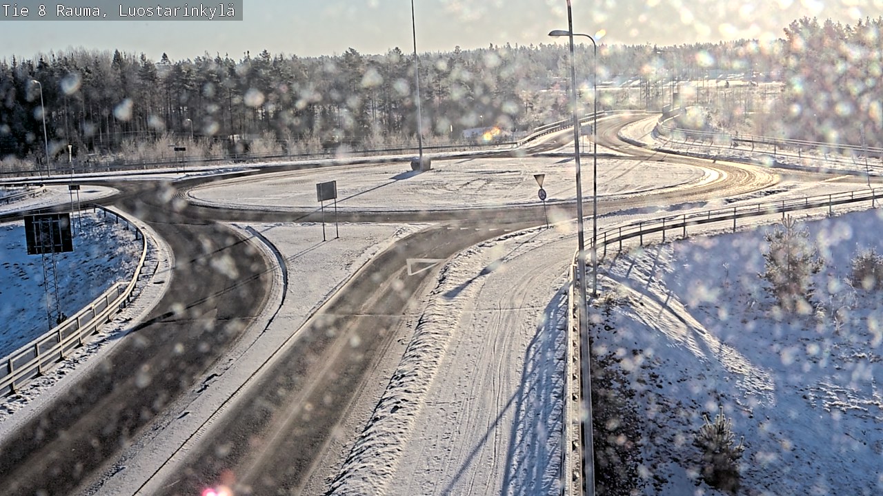 Weather Camera Image Road 8 Rauma, Luostarinkylä, Rauma, Satakunta