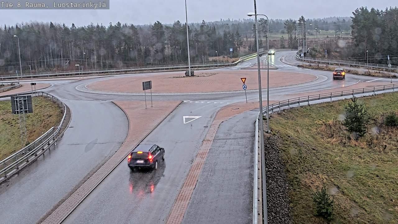 Weather Camera Image Road 8 Rauma, Luostarinkylä, Rauma, Satakunta