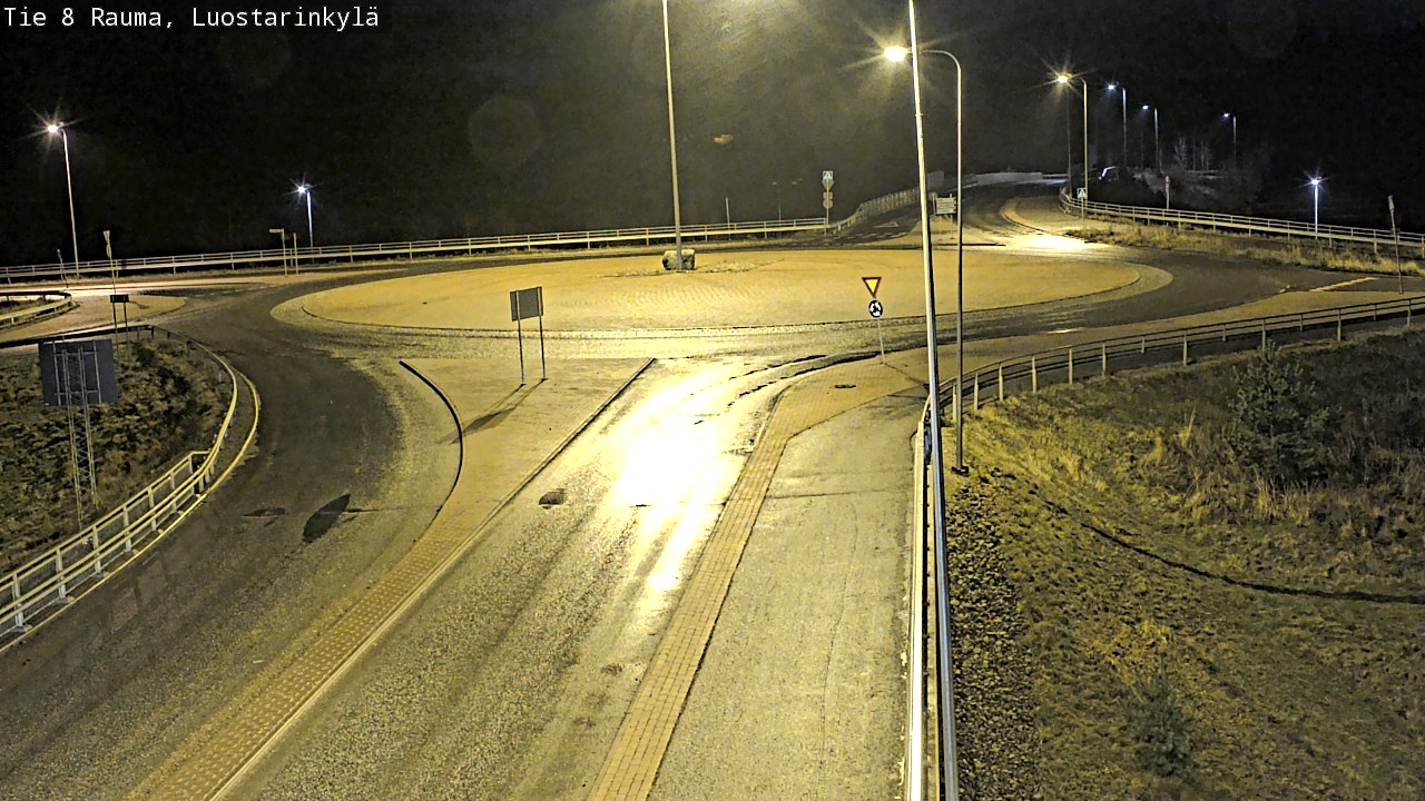 Weather Camera Image Road 8 Rauma, Luostarinkylä, Rauma, Satakunta