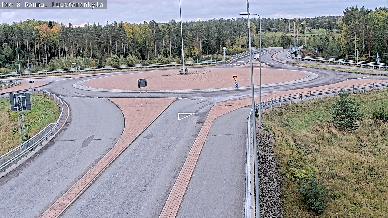 Kelikamerat Kuva Tie 8 Rauma, Luostarinkylä, Rauma, Satakunta