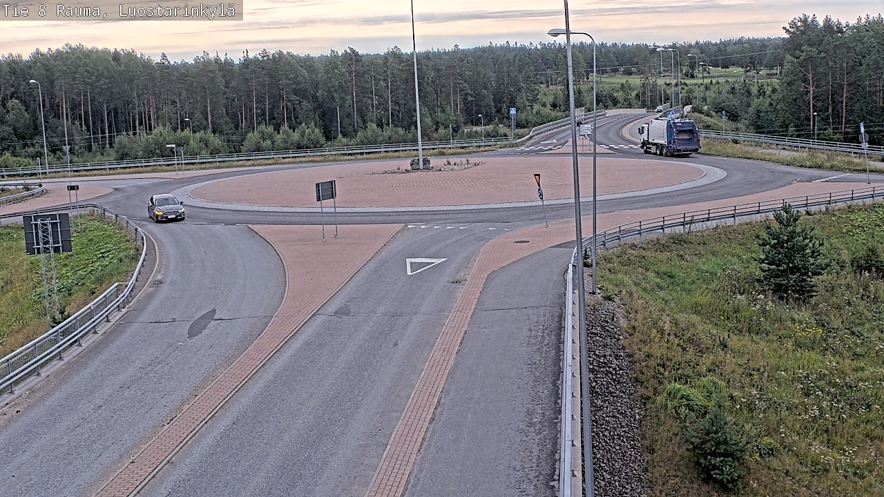Weather Camera Image Road 8 Rauma, Luostarinkylä, Rauma, Satakunta