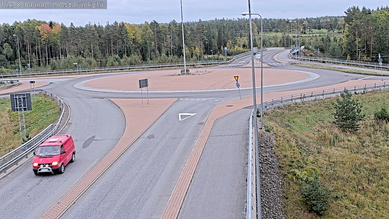 Kelikamerat Kuva Tie 8 Rauma, Luostarinkylä, Rauma, Satakunta