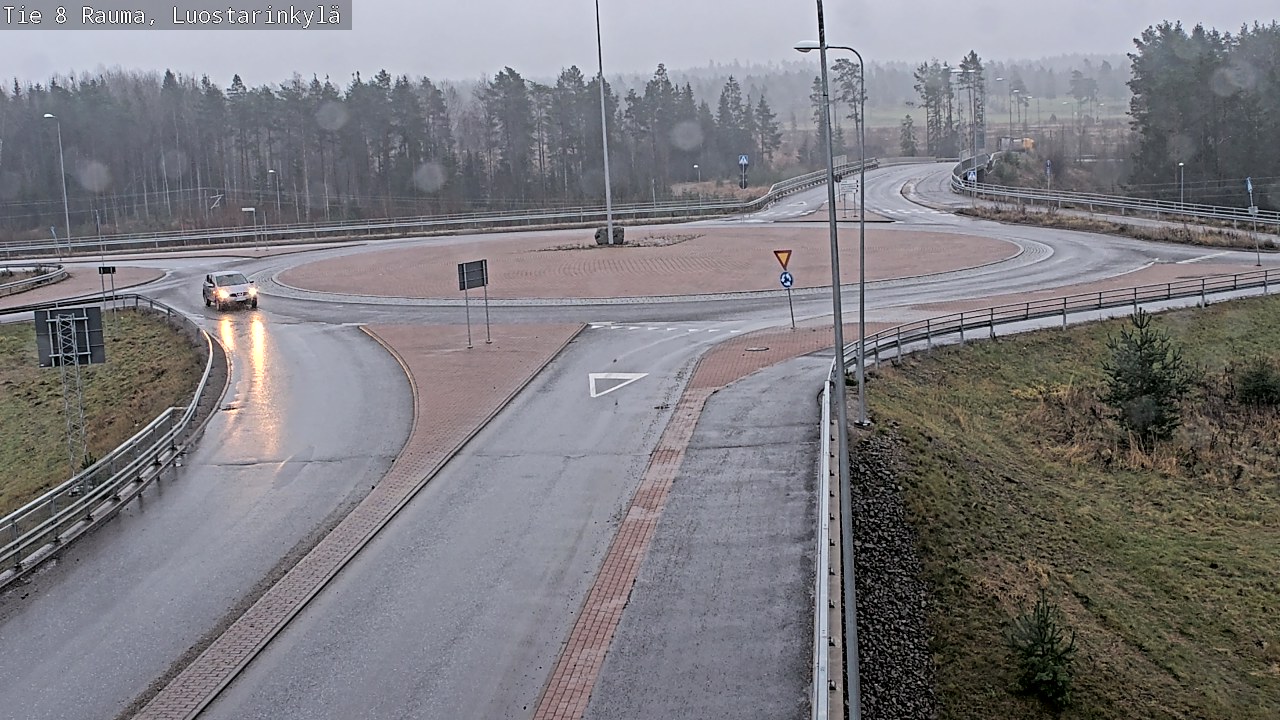 Weather Camera Image Road 8 Rauma, Luostarinkylä, Rauma, Satakunta