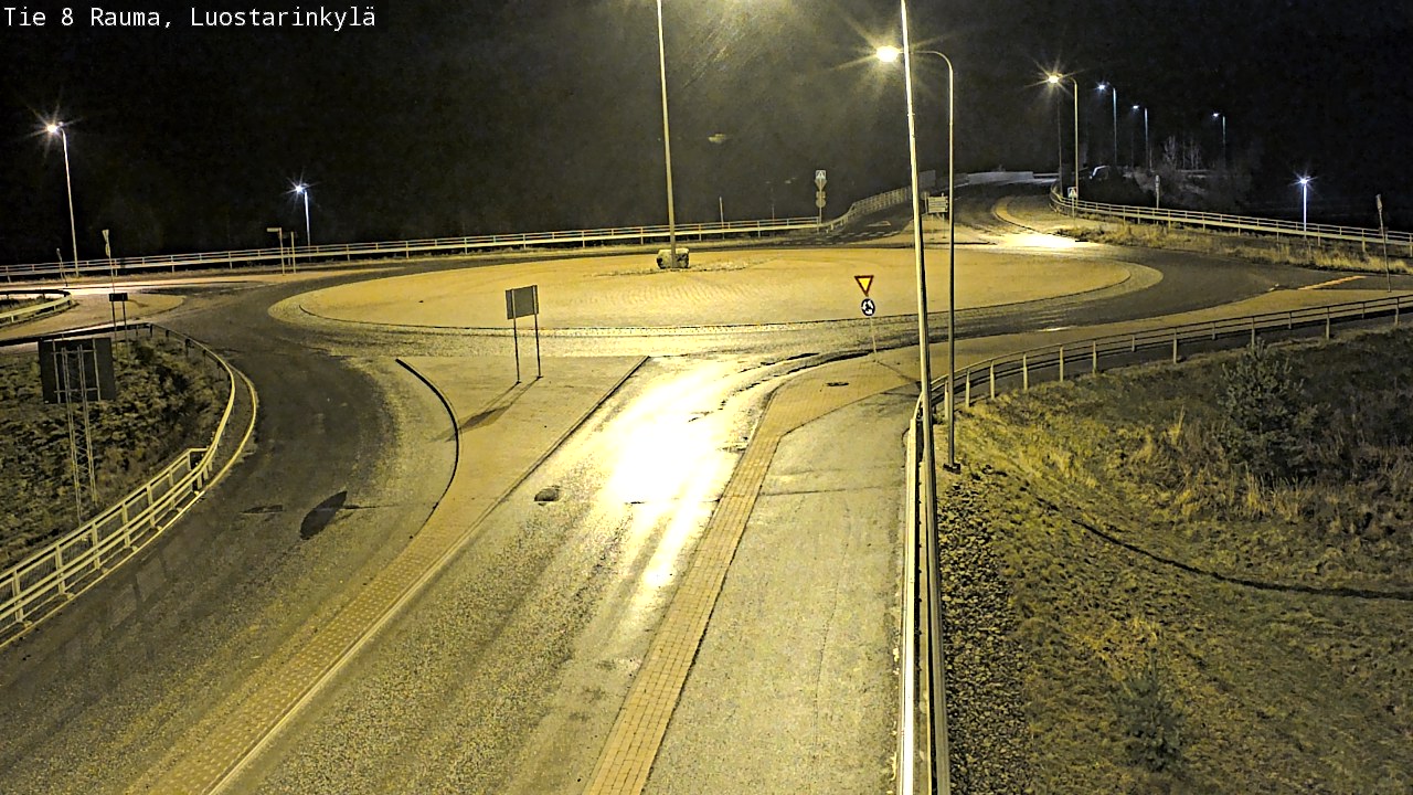 Weather Camera Image Road 8 Rauma, Luostarinkylä, Rauma, Satakunta