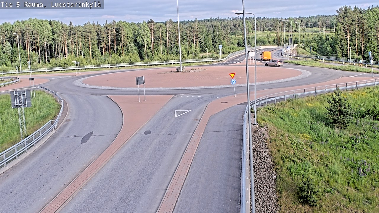 Kelikamerat Kuva Tie 8 Rauma, Luostarinkylä, Rauma, Satakunta