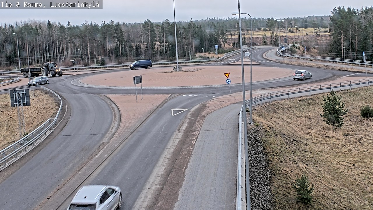 Kelikamerat Kuva Tie 8 Rauma, Luostarinkylä, Rauma, Satakunta