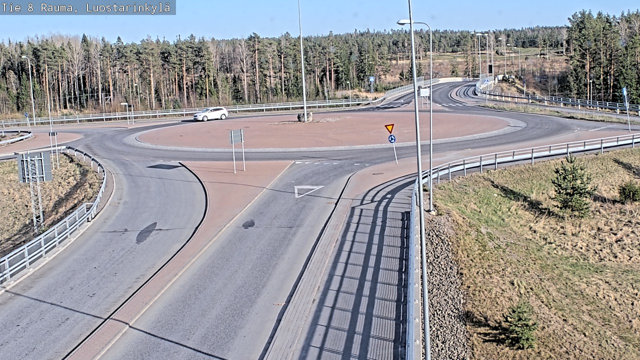 Kelikamerat Kuva Tie 8 Rauma, Luostarinkylä, Rauma, Satakunta