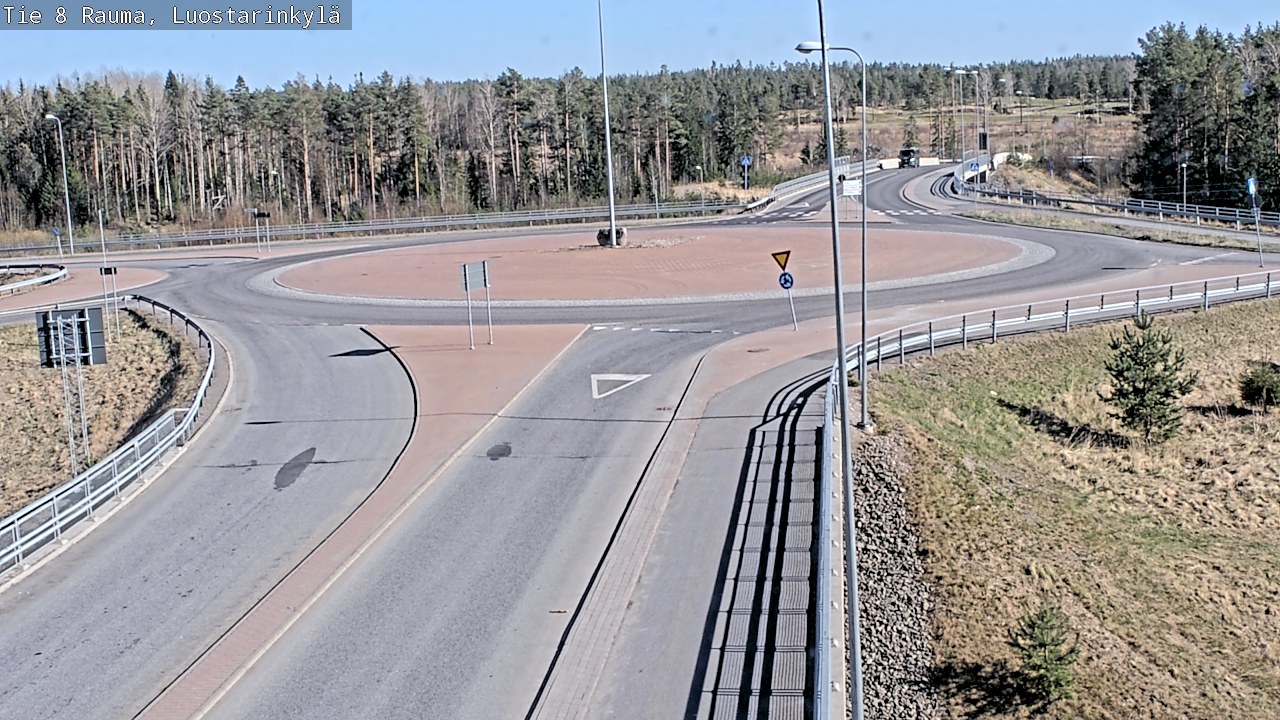 Kelikamerat Kuva Tie 8 Rauma, Luostarinkylä, Rauma, Satakunta