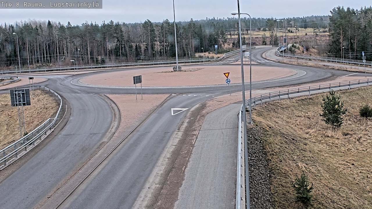 Kelikamerat Kuva Tie 8 Rauma, Luostarinkylä, Rauma, Satakunta