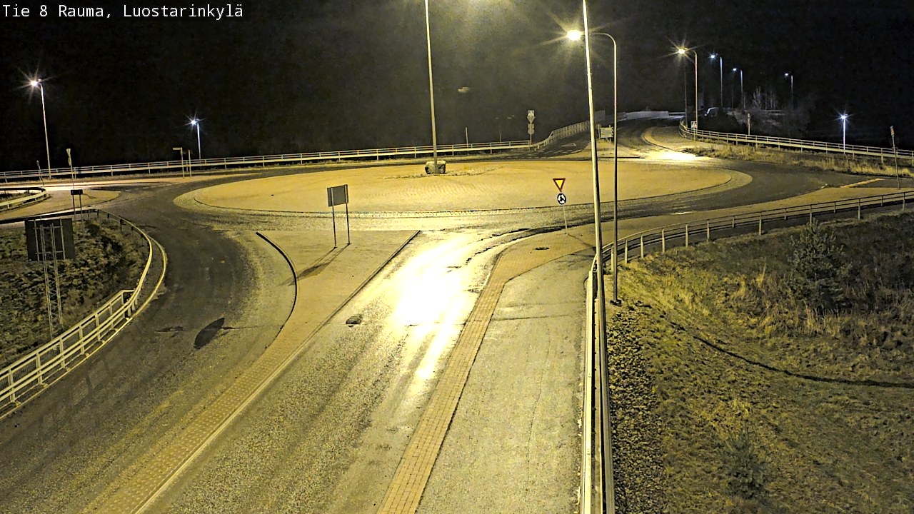 Weather Camera Image Road 8 Rauma, Luostarinkylä, Rauma, Satakunta