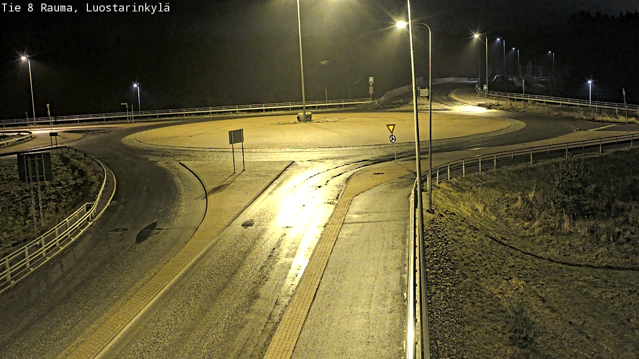 Weather Camera Image Road 8 Rauma, Luostarinkylä, Rauma, Satakunta