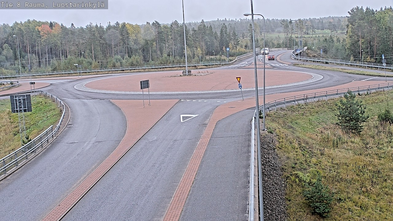 Kelikamerat Kuva Tie 8 Rauma, Luostarinkylä, Rauma, Satakunta