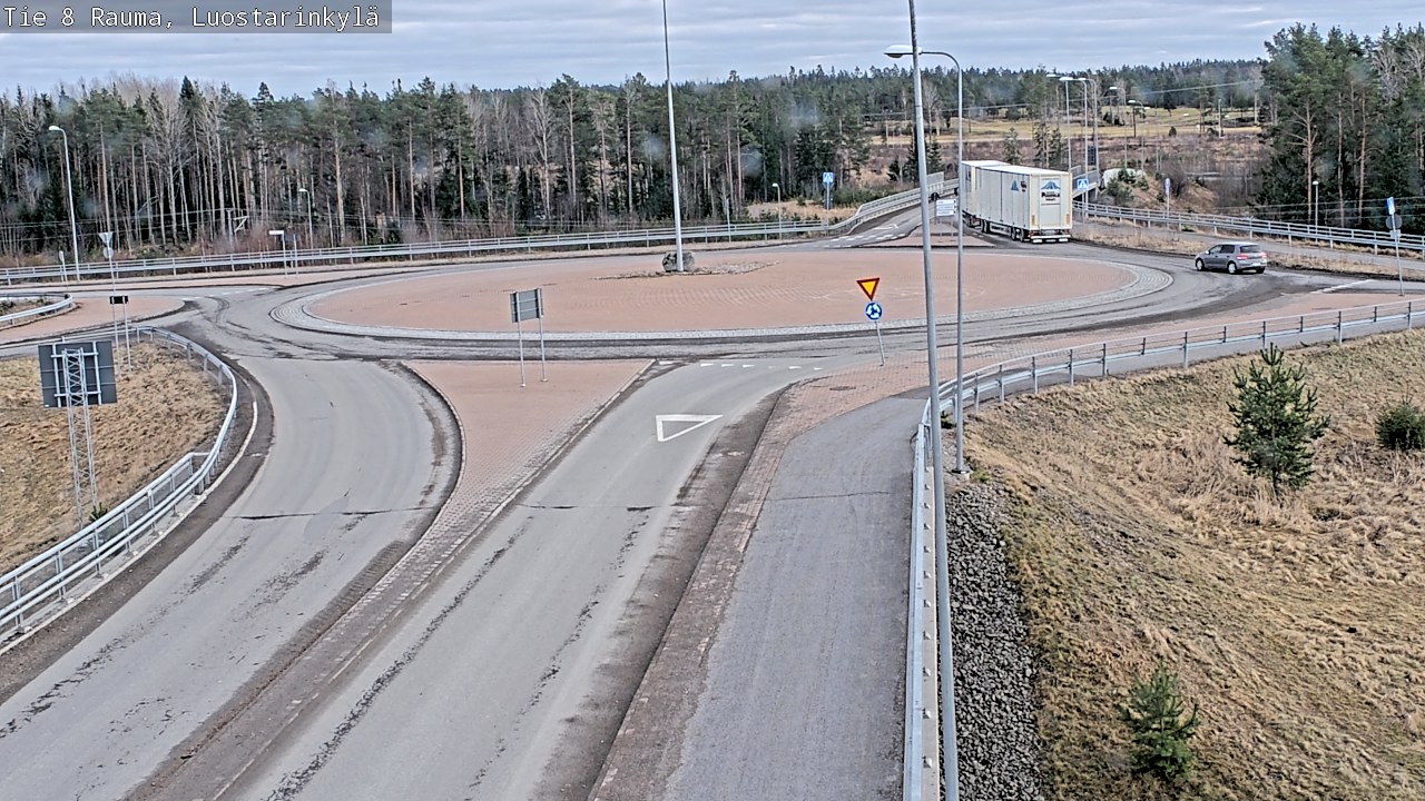 Kelikamerat Kuva Tie 8 Rauma, Luostarinkylä, Rauma, Satakunta