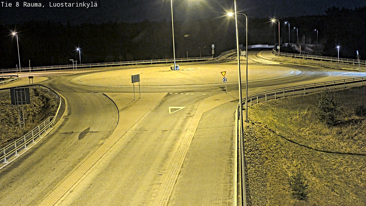Kelikamerat Kuva Tie 8 Rauma, Luostarinkylä, Rauma, Satakunta