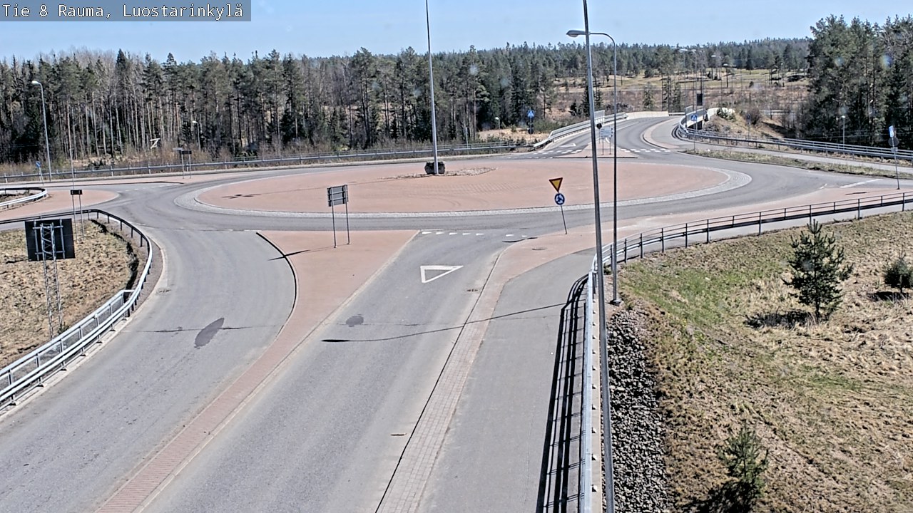 Kelikamerat Kuva Tie 8 Rauma, Luostarinkylä, Rauma, Satakunta